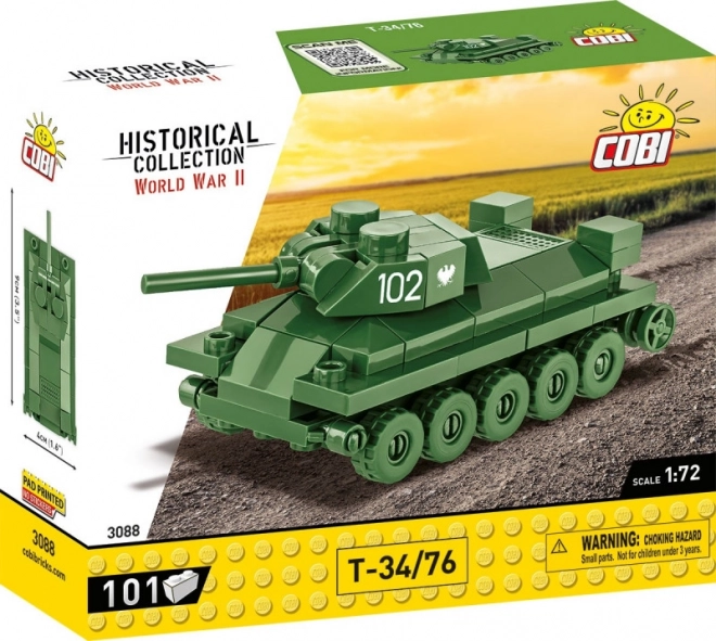Jeu de construction du char T-34/76