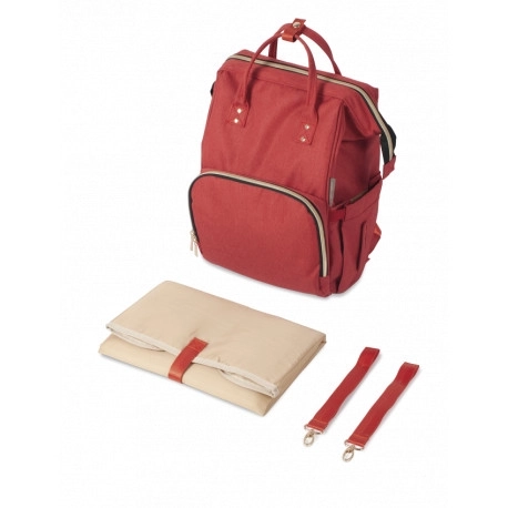 Canpol babies sac à langer LADY MUM rouge