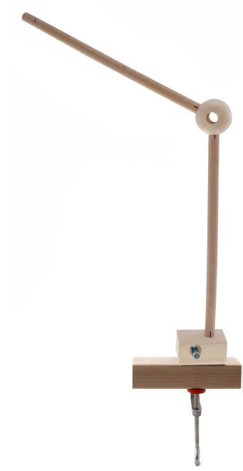 Hess support mobile en bois naturel
