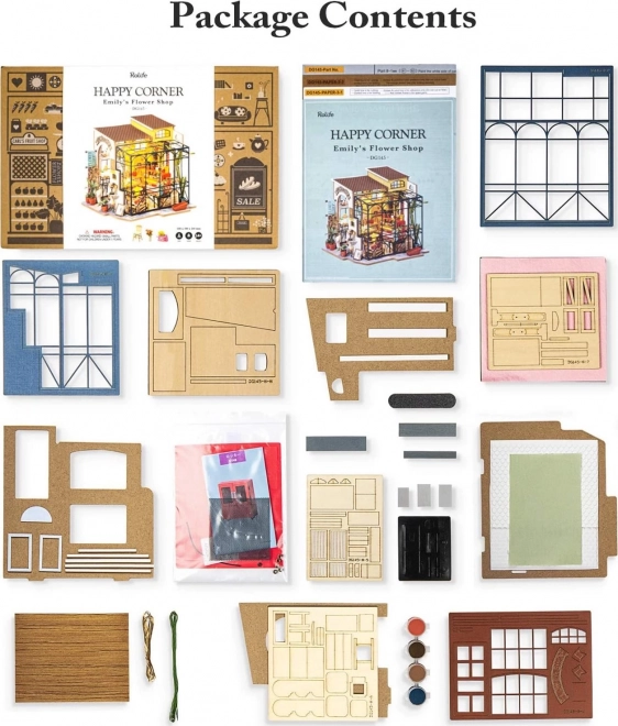 Fleuriste Emily - Maison miniature DIY