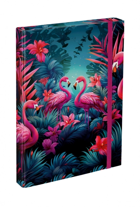 BAAGL Chemises pour cahiers scolaires A4 Flamants roses