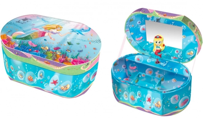 Boîte à musique ovale Pecoware - Sirène