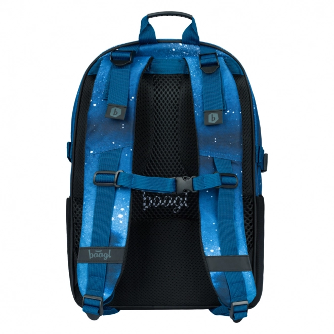 ENSEMBLE BAAGL 3 Skate Steel: sac à dos, trousse, sac