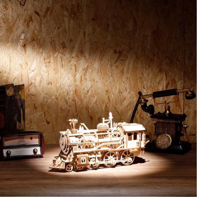 Locomotive - Kit de construction en bois 3D