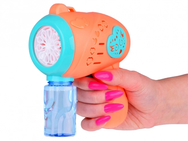 Pistolet à bulles coloré pour enfants