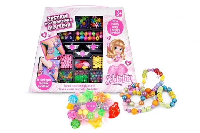 Perles pour la fabrication de bracelets Natalia