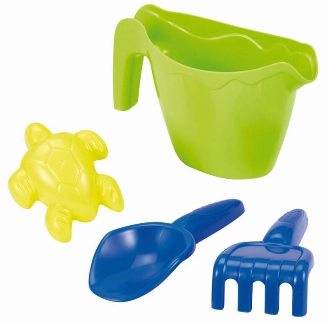 Camion de chantier 33 cm avec arrosoir et accessoires pour le sable