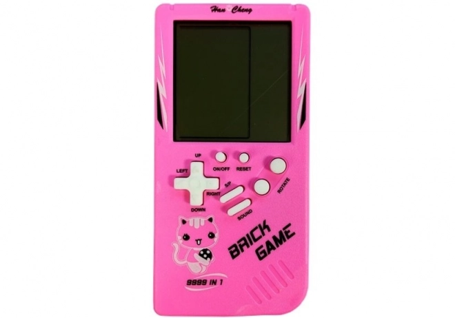 Jeu Électronique Tetris Brique Rose
