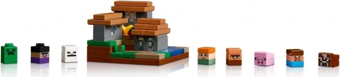 Huit microfigurines pour des scènes authentiques