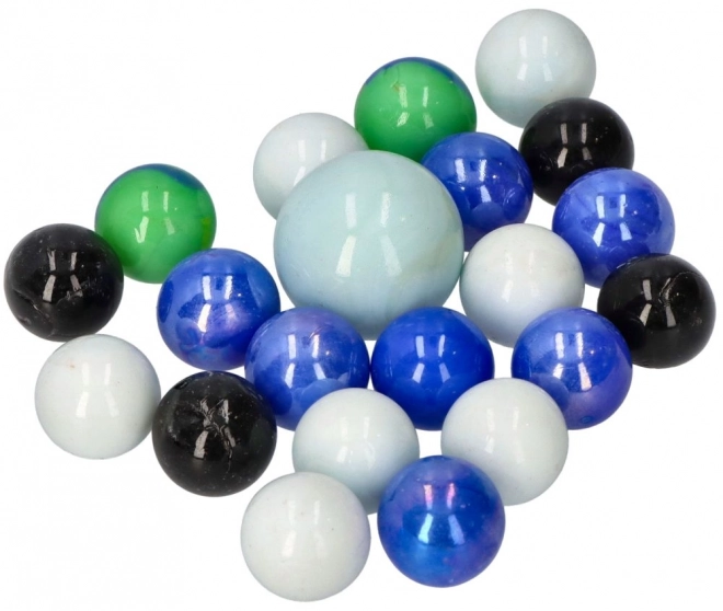 Billes en verre Marbles 21 pcs - Billes de marbre