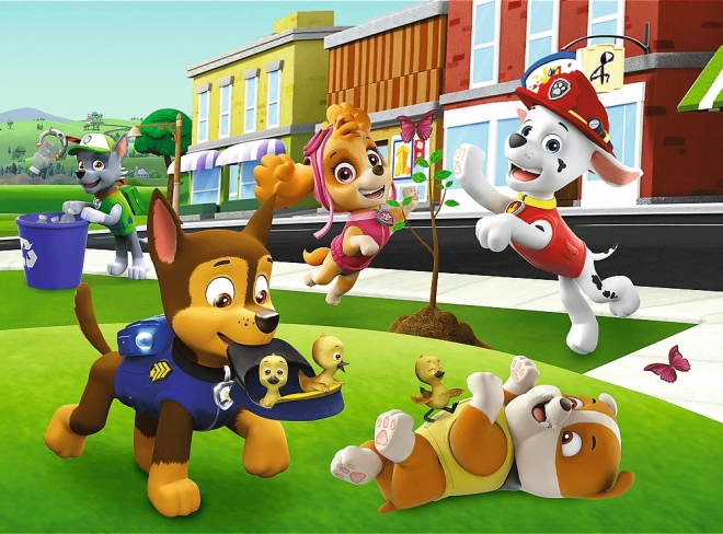 Puzzle Pat' Patrouille – Chiots en action, 30 pièces