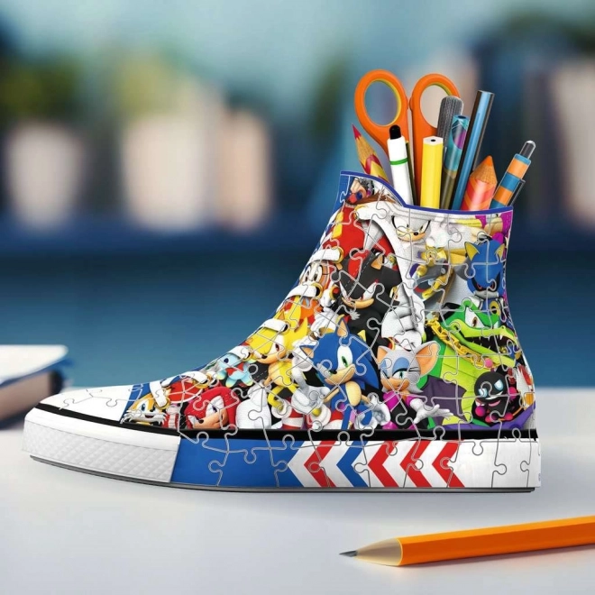 Ravensburger puzzle 3D chaussure Sonic le hérisson 112 pièces