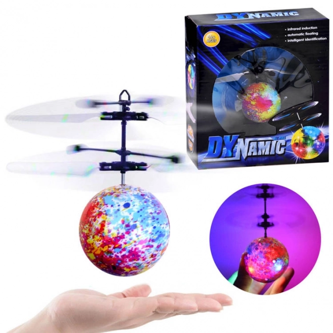 Boule Disco volante lumineuse contrôlée par la main
