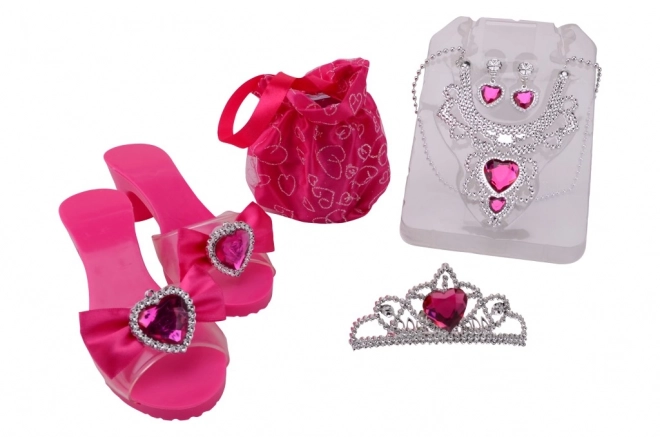 Set de jeu - accessoires roses pour princesse