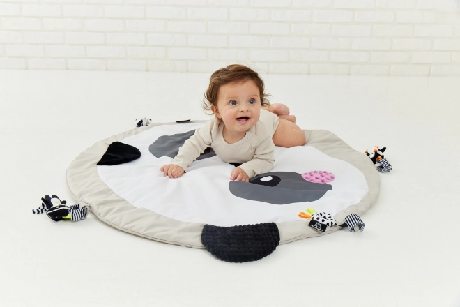 Tapis de jeu contrasté Smyslová - panda
