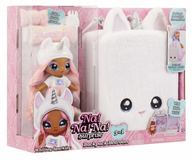 Na! Na! Na! Surprise Ensemble de Sac à Dos 3-en-1 - Whitney Scintille
