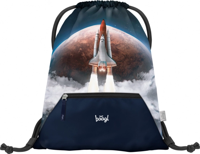 BAAGL ENSEMBLE 5 Shelly Navette Spatiale : cartable, trousse, sac, chemise, boîte