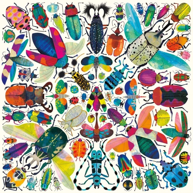 Puzzle Kaléidoscope Insectes 500 pièces