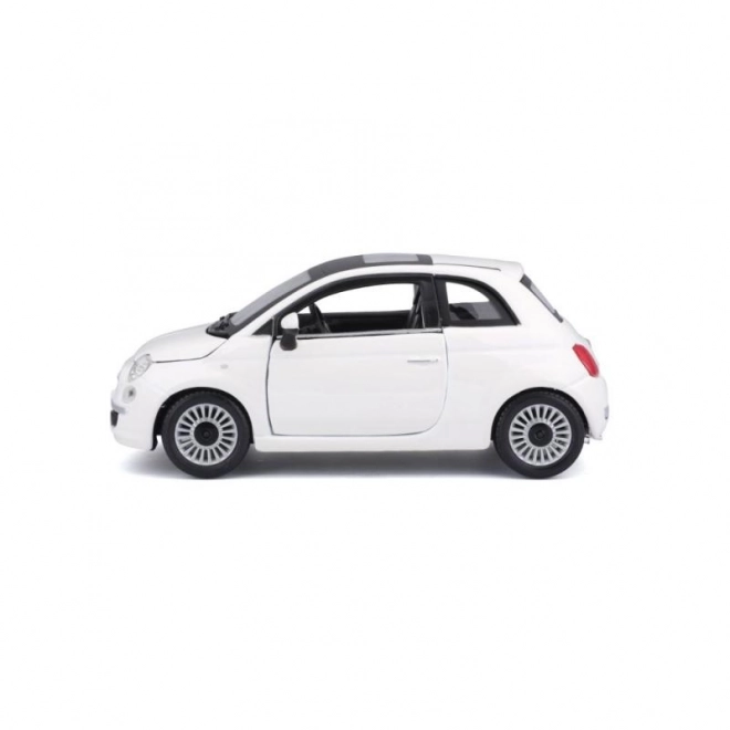 Bburago 1:24 Fiat 500 (2007) Blanc