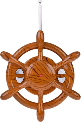 Commande intuitive comme sur un vrai bateau