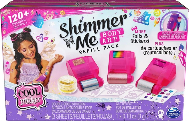 Pack de recharge Cool Maker Shimmer Me pour tatouage