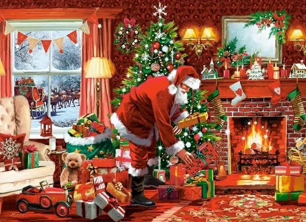 Puzzle 300 Livraison Spéciale de Noël