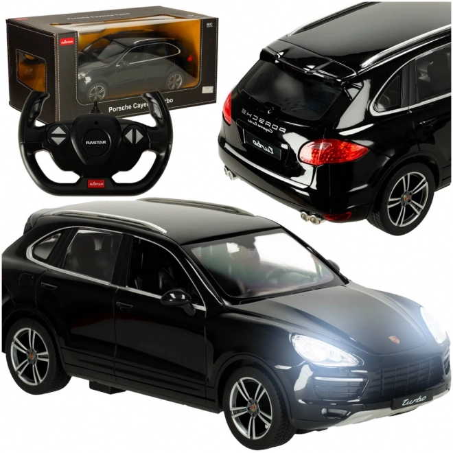 Rastar 42900 Porsche Cayenne Turbo 1:14 voiture télécommandée noire