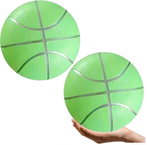 Ballon de plage en caoutchouc vert pastel 20 cm