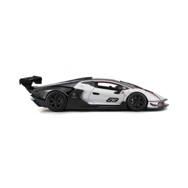 Bburago 1:24 Course Lamborghini Essenza SCV12 – Blanc