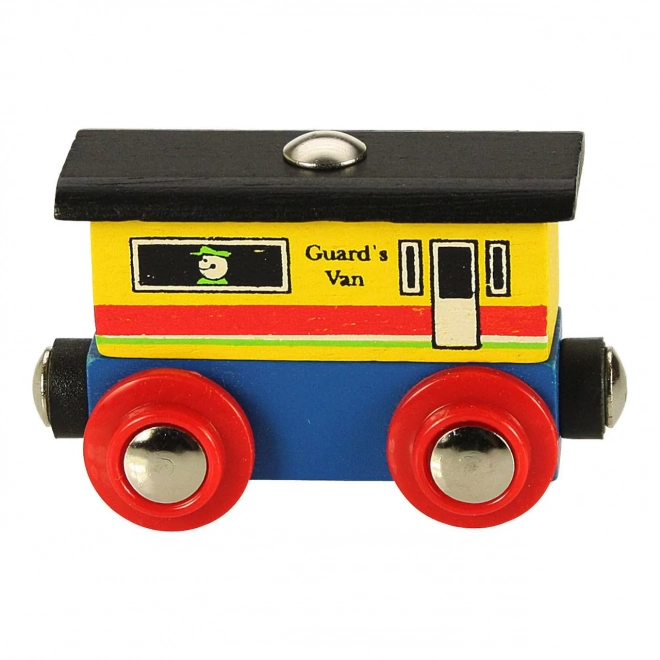 Voiture de queue pour train de lettres et chiffres