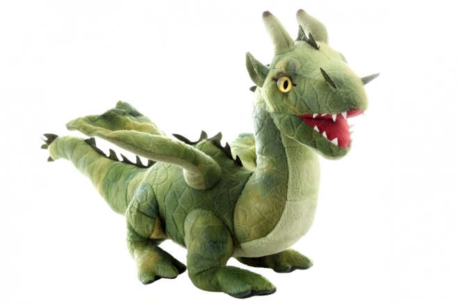 Dragon vert en peluche ECO-FRIENDLY