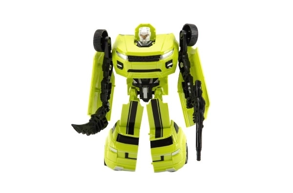 Transformateur auto/robot plastique 18cm en boîte 19x22x6cm - 1 pièce