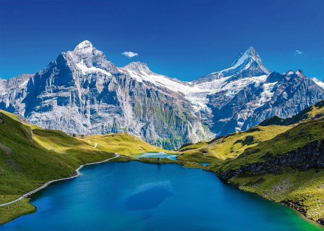 ALIPSON puzzle Lac Bachalpsee, Alpes – 1000 pièces