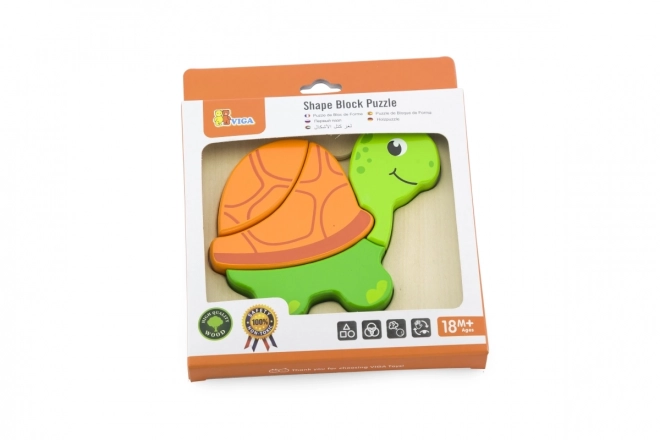 Puzzle pour les plus petits - tortue