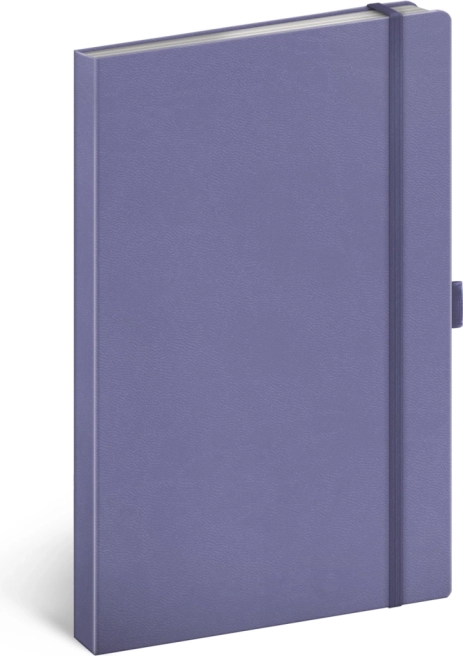 Carnet ligné Lila 13 × 21 cm à reliure rigide