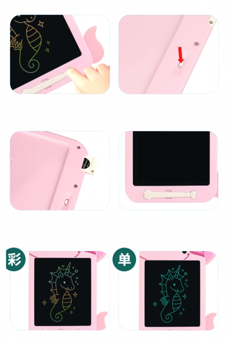 Tableau de dessin LCD Joyeux Licorne