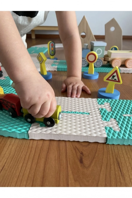 Panneaux de signalisation en mousse