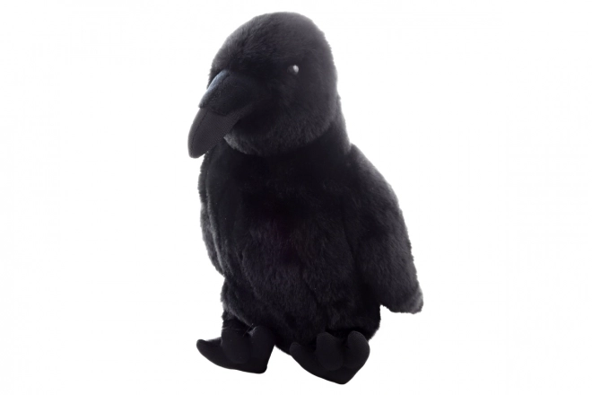 Corbeau en peluche avec son - écologique