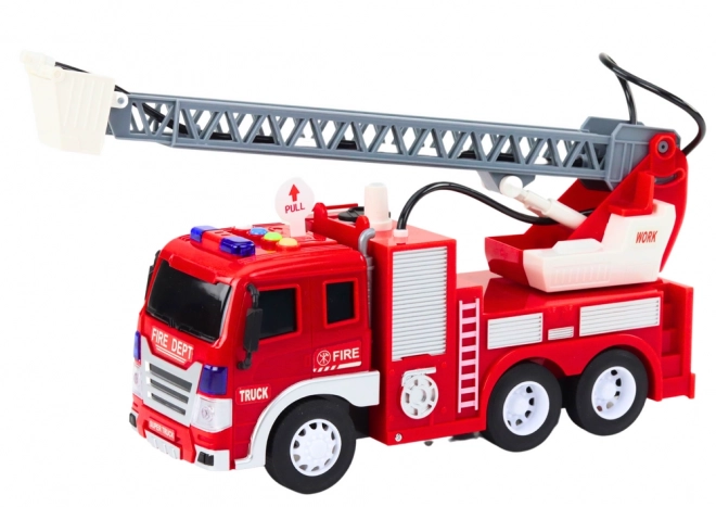 Camion de Pompier avec Télescope 1:16