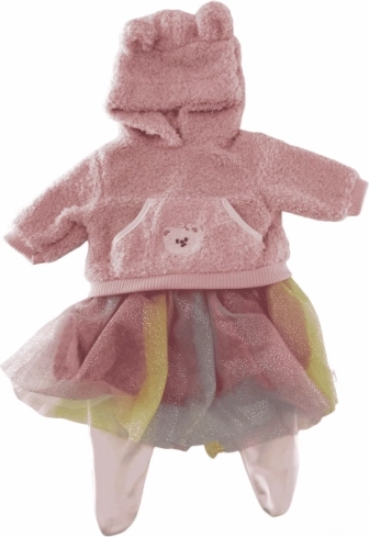 Jupe pour poupée avec sweat PLEJO 40 - 43 cm