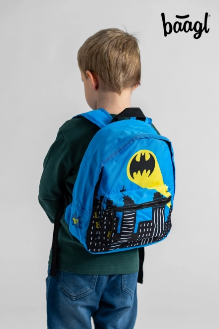 Baagl sac à dos préscolaire Batman bleu