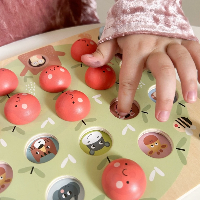 Jeu de mémoire Tooky Toy Pommes
