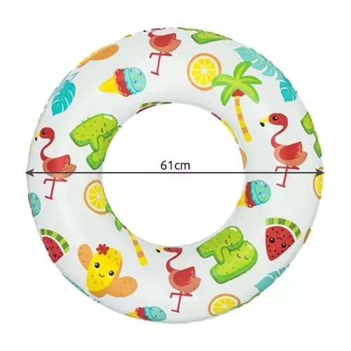 Bouée gonflable pour enfants Bestway avec motif tropical