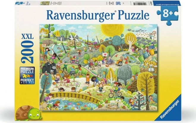 Puzzle Durabilité XXL 200 pièces