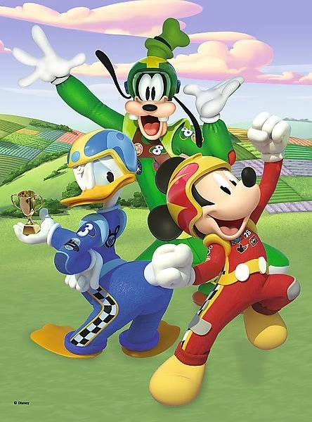 TREFL Puzzle Mickey Mouse Racers 20 pièces