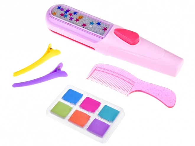 Ensemble de craies colorées pour teinture des cheveux