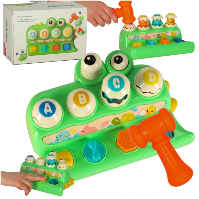 Jeu interactif avec marteau Crocodile pour enfants 18m+