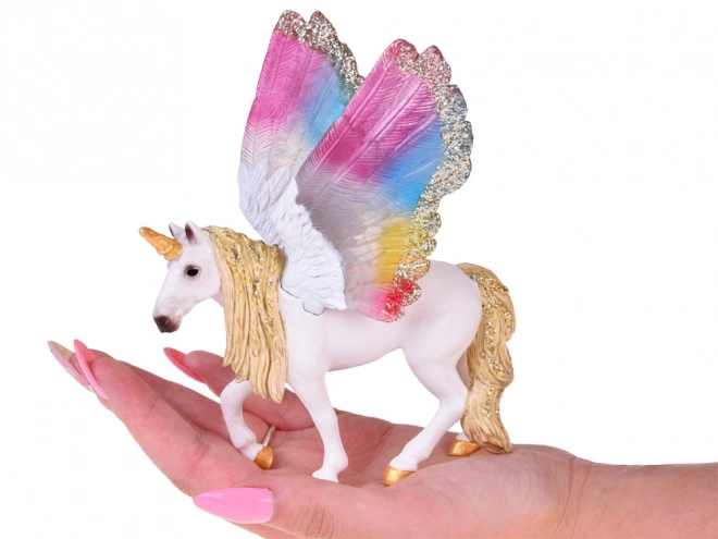 Figurine de conte de fées Pégase licorne