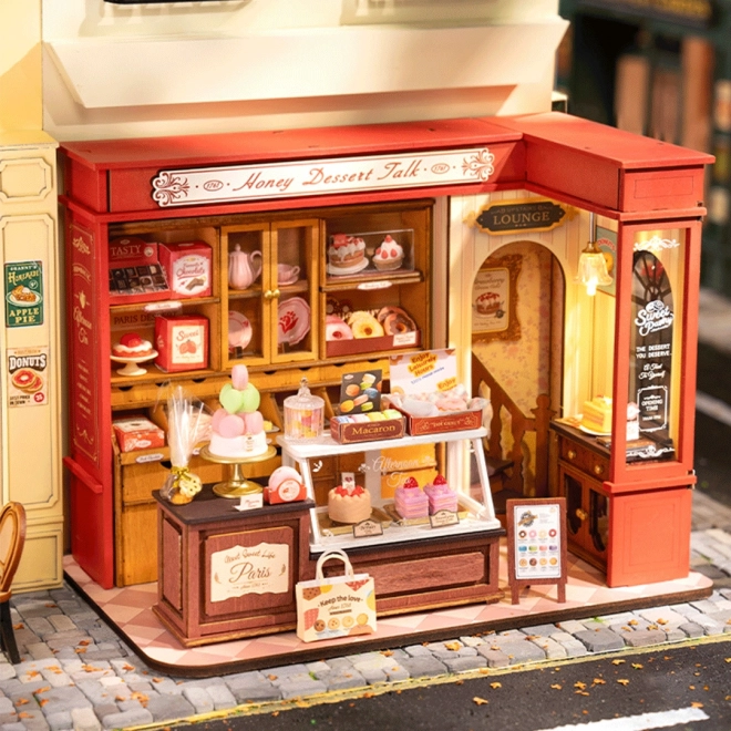 Rolife DIY 3D puzzle en bois Pâtisserie