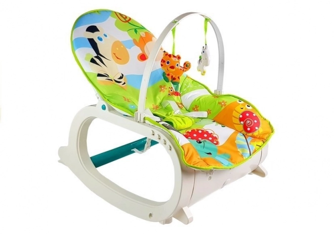 Chaise berçante pour enfants 2en1